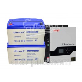 Комплект резервного питания MUST 3,2кВт/ 2х Ultracell GEL 12В 100Aч